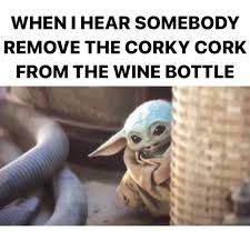 Your Daily Dose Of Baby Yoda On Instagram Or Any Type Of Snack Too Tbh Lol Tag Someone That Understands Yoda Funny Yoda Meme Star Wars Humor