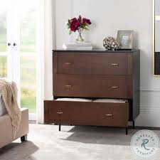 Check spelling or type a new query. Genevieve Walnut And Black Gold 3 Drawer Dresser From Safavieh Coleman Furniture