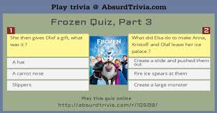 Frozen Quiz Part 3