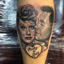 Awesome Ricky and Lucy tattoo I did! Don't forget guys; our Black Friday  deal is running to the end of tomorrow! Don't wait to participate, take  advantage of this deal while it's