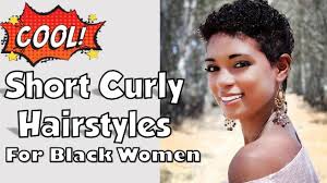 This short hairstyle for black women can allow you to take control of your curls while keeping your hair manageable. Best Short Curly Hairstyles For Black Women Youtube