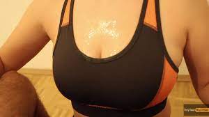 TinyTeenBigTitties - Best Titfuck in Sport Bra