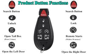Out of your dodge grand caravan because the keyless entry system isn't working. Amazon Com Saverremotes 7 Button Key Fob Compatible For 2008 2015 Chrysler Town And Country 2008 2014 Dodge Grand Caravan Automotive