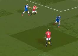 .maskenmann antonio rüdiger (28) deckt frankreichs paul pogba (28) eng von hinten, umklammert ihn ein wenig. Gif Paul Pogba Awesome Elastico Vs Stoke City Witty Futty