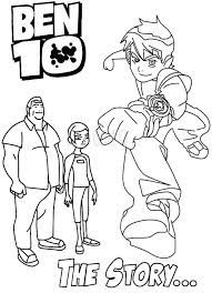 Ben 10 Watch Only Coloring Pages Cartoon Coloring Pages Superhero Coloring Pages Coloring Stickers