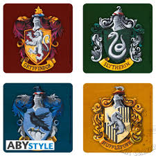 Ravenclaw wappen basiert auf harry potter. Harry Potter Untersetzer Wappen Hauser Ca 10cm Coaster Dude S Comic Corner