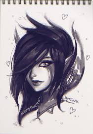 Artstation Morgana The Fallen David Pan League Of Legends Poster Lol League Of Legends League Of Legends Characters