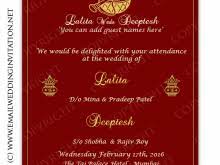 83 Format Indian Wedding Card Templates Online For Ms Word For Indian Wedding Card Templates Online Cards Design Templates Guests form the core or basis of a party and hence the invitations have to be perfect in all respects. 83 format indian wedding card templates