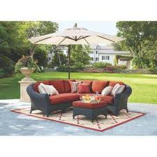 What kind of patio furniture can you get at lowes? 4 5 Person Lake Adela Outdoor Lounge Furniture Patio Furniture The Home Depot