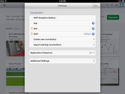 I am unable to use it.it is not rooted and says, unable to establish a google connection. How To Connect Sap Bo Mobile To A Bi Server 4 0 Sap Blogs