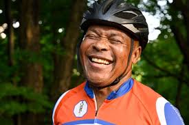 Bloomfield cyclists help out cycling club founder who is legally blind by  riding tandem