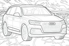 Coloriage voiture à imprimer pages de coloriages enfant voiture gratuit coloriages voiture gratuit à imprimer et à colorier. Un Cahier De Coloriages Audi Pour Les Enfant En Confinement Actualite Automobile Motorlegend