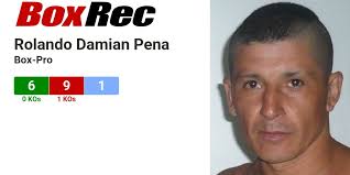 BoxRec: Rolando Damian Pena