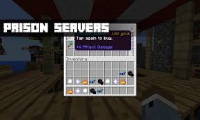 Prison servers don't have any wilderness and are instead set … Prison Servers For Minecraft Pe Latest Version For Android Download Apk