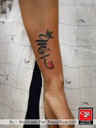 Log in to your etsy account. M Alphabets Tattoo Design Crazy Ink Tattoo Body Piercing In Raipur India
