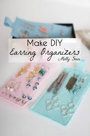 Maybe you would like to learn more about one of these? Earring Organizers Diy Earring Holder Melly Sews