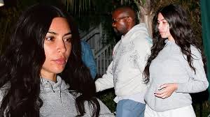 When i saw the thumbnail i was like ppssshhh that's not her! Kim Kardashian Wears Sweats No Makeup On Date With Kanye West