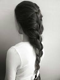 Loose Relaxed French Braid French Braid Hairstyles Thick Hair Styles Hairstyle