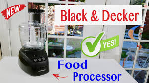 Black And Decker Food Processor Manual Fp6010 Black Decker Powerpro Food Processor Review Youtube