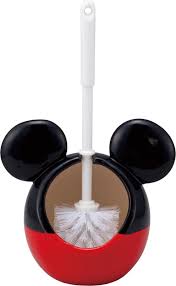 Amazon Com Disney Toilet Brush Holder With A Brush Mickey Mouse San2227 1 Japan Import Health Per Mickey Bathroom Disney Bathroom Mickey Mouse Bathroom