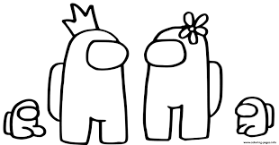 Maybe you would like to learn more about one of these? Family Among Us With Kids Coloring Pages Printable