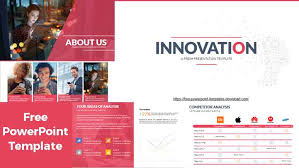 This marketing plan presentation template is bright, upbeat and professional. Download Free Innovation Powerpoint Templates To 2020 2o21