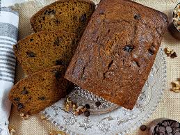 Spray a loaf pan with cooking spray. Pumpkin Chocolate Chip Walnut Bread Bread By The Hour