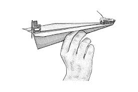 Paper Planes Transform Into Tiny Drones Wsj