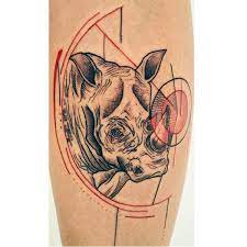 90 Rhino Tattoo Designs For Men Cool Rhinoceros Ink Ideas Rhino Tattoo Rhino Tattoo Design Tattoo Designs Men