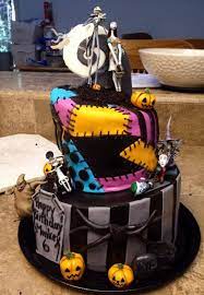 It was really fun coming up with the concept and then figuring out how to do it. Pin By Renee Thomas On Halloween Nightmare Before Christmas Cake Halloween Desserts Easy Halloween Desserts