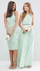 Asos Wedding Embellished Crop Top Maxi Dress At Asos Com Pastel Bridesmaid Dresses Mint Bridesmaid Dresses Mint Green Bridesmaid Dresses
