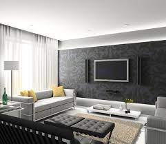 The room also offers a fireplace. Modern Living Room Decorating Ideas
