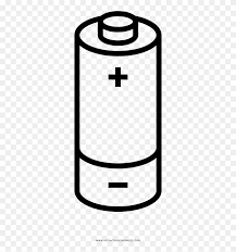 Battery Coloring Page Drawing Of A Battery Clipart 5621051 Pinclipart
