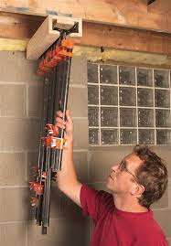 Overhead Clamp Rack Woodworking Shop Woodworking Popular Woodworking