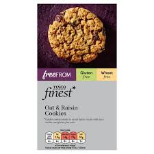 Shop in store or online. Tesco Finest Free From Oat Raisin Cookies 150g Tesco Groceries