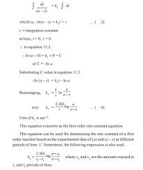 The rate law is the relationship between the concentrations of reactants and their various reaction rates. Rate Equation For First Order Reactions