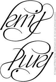 Exquisitely beautiful botanical tattoos by alice carrier. Knit Purl Ambigram V 2 By Tiffanyharvey Via Flickr Knitting Tattoo How To Purl Knit Knitting Humor