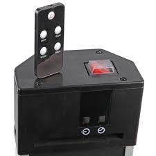 A modern looking table and a fantastic heating source. Proelec 2 Kw Remote Control Outdoor Heater