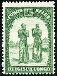 Big Blue 1840 1940 Belgian Congo Stamps Part Ii A Closer Look Belgian Congo Stamp Congo