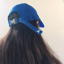 Blue 2 Belt Cap Styling Ader Adererror Ader Error Ader Headwear