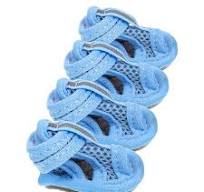 Amazon.com : INOOMP 4pcs Breathable Mesh Dog Sandals Pet ...