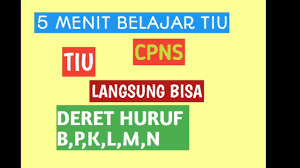 Jumlah soal seluruhnya adalah 100 soal dengan rincian sebagai berikut. Pembahasan Soal Tiu Deret Huruf Soal Cpns 2019 Icpns