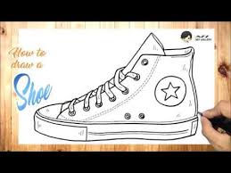 Make your fashion sketches look amazing! How To Draw A Shoe Youtube