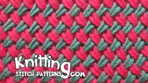 Viewing as a guest user. Knitted Two Color Woven Plait Stitch A How To Video Tutorial