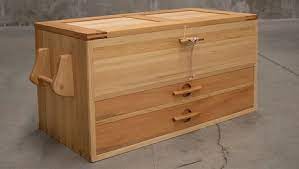 I was unable to find a suitable set of plans to build the chest, so i designed my own plans. Tool Chest Finewoodworking