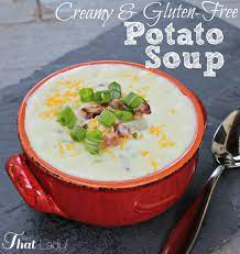 How To Make Potato Soup Recipe Gluten Free Potato Soup Cooking Recipes Gluten Free Soup