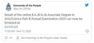 Pu Announce Ba Bsc Annual Result Part 2 2020 Examination Results Exam Results Exam