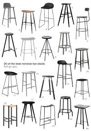 Best bar stools and counter height stools for kitchen islands. 20 Of The Best Minimal Bar Stools Cate St Hill Kursi Bar Desain Furnitur Desain Interior Kafe