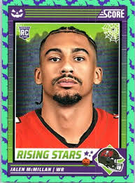 Jalen McMillan 2024 Panini Prizm Draft Rookie Red Prizm 270/299 Washington  #133