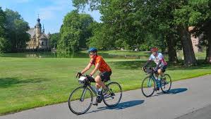 Cycling: The beautiful castles of Muenster, Germany